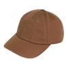 Adidas Letter Pattern Design Cotton Duckbill Cap Unisex Caps Dark-Bronze KE8263