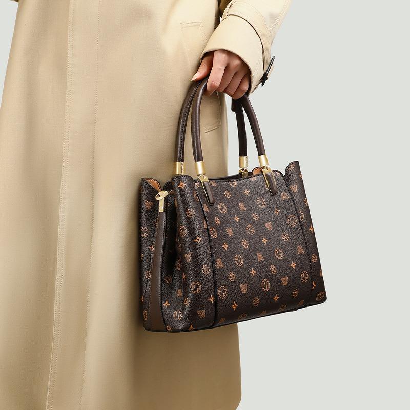 Bag Women's New Handbag Women's Bag Classic Presbyopia Commuter Handbag High-end Shoulder Messenger Bag