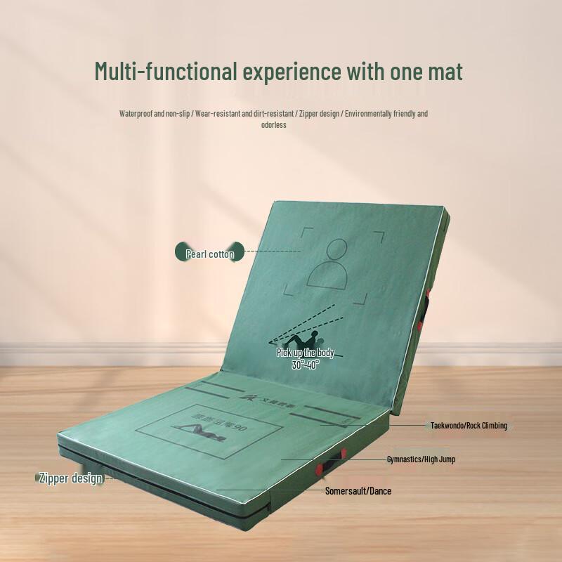 

Foldable Gymnastics Training Mat