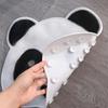 Vielseitige Anti-Rutsch-Matte Niedliches Bodenpolster Fußschrubber Panda Massagematte Rückenreiben