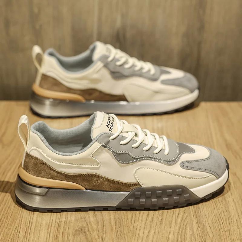 Fashion Casual Sneakers Men Platform Shoes Comfortable Walking Sports Shoes Free Shipping Outdoor Tennis Shoes For Male