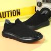 Spring and Autumn fly-woven sports men's shoes couple high-top breathable socks shoes large size foot cover casual lazy board shoes