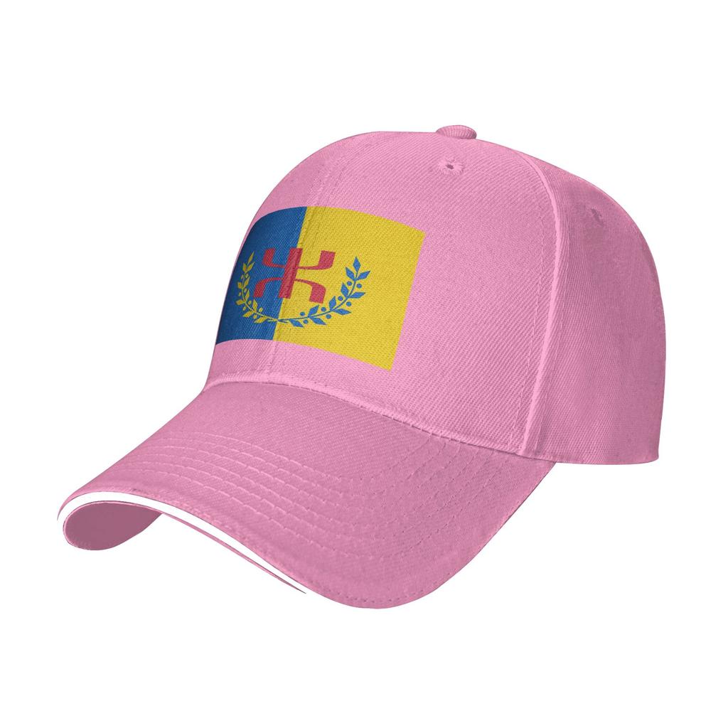 Amazigh Flag Splash Berber Tifinagh Proud Cap Baseball Caps Adjustable Hat Hip Hop Summer Unisex Baseball Hats Customizable