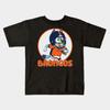 Boys Girls Soft Cotton Graphic Tees Bluey Denver Broncos Game Day M10710 Breathable Daily School Wear Kids T-Shirts