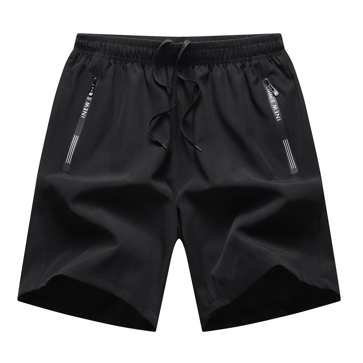 

Спортивные брюки, шорты для мальчиков, летние тонкие пятиугольные брюки, прямые свободные большие брюки, брюки для бега и фитнеса L