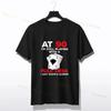 Funny Humorous Playing Cards Graphic T-shirt with At 90 I'm Still Playing with A Full Desk Pure Cotton Short-sleeve Tshirt