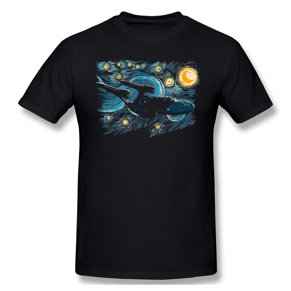 ZX STARRY TREK Cloth Print Cool TShirt Stars Treke Science FictionTV Series Tops For Men Fashion Streetwear