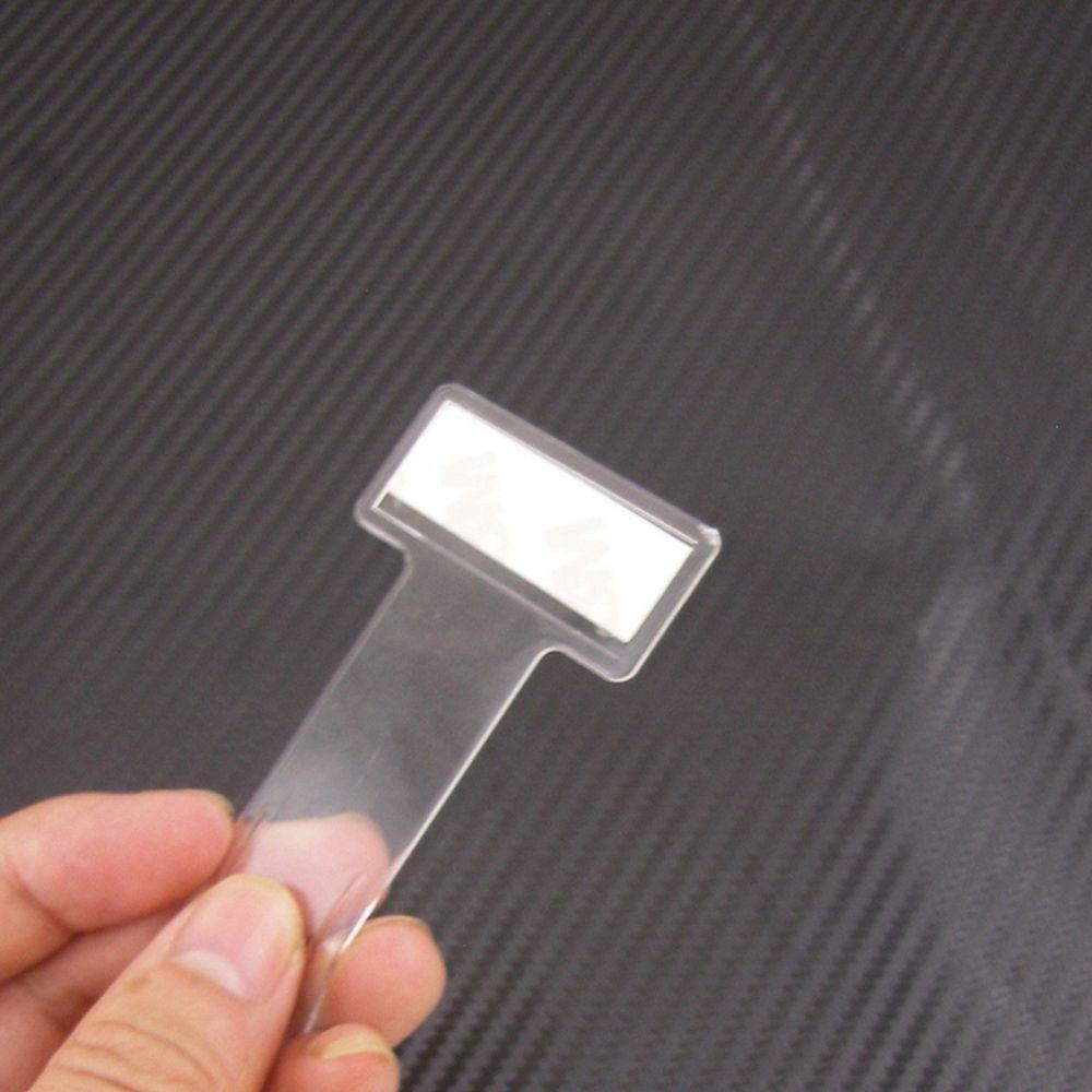 Window Kit Ticket Permit Holder Plastic Card Holder Stickers Hot Clip Sticker  Car Accessories