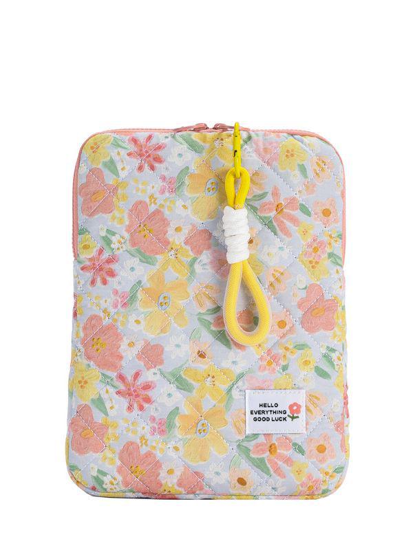 Chic Floral Laptop Sleeve for Women - Fits 11, 13, 15-inch Laptops & iPads