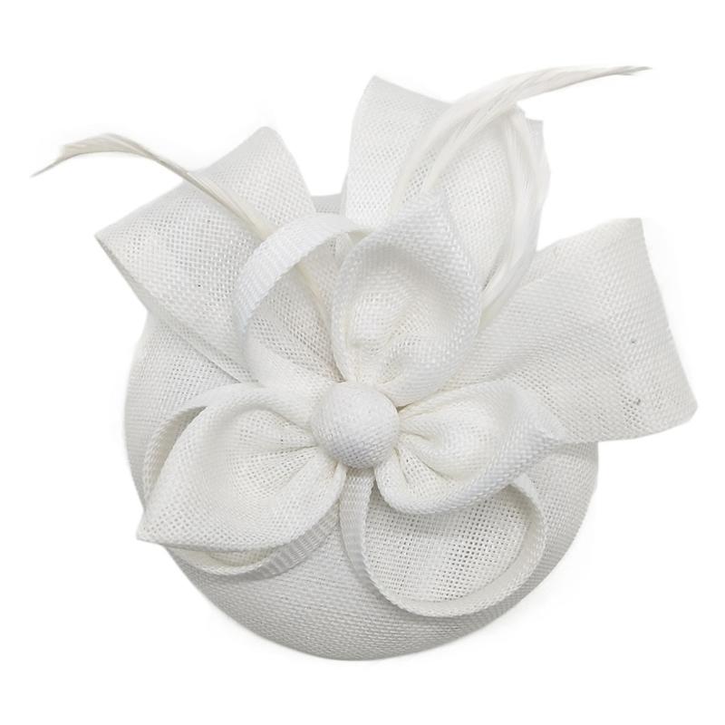 Fashion Elegant Fascinator Hat Decorative Flower Headpiece With Adjustable for Weddings Teas Parties Event