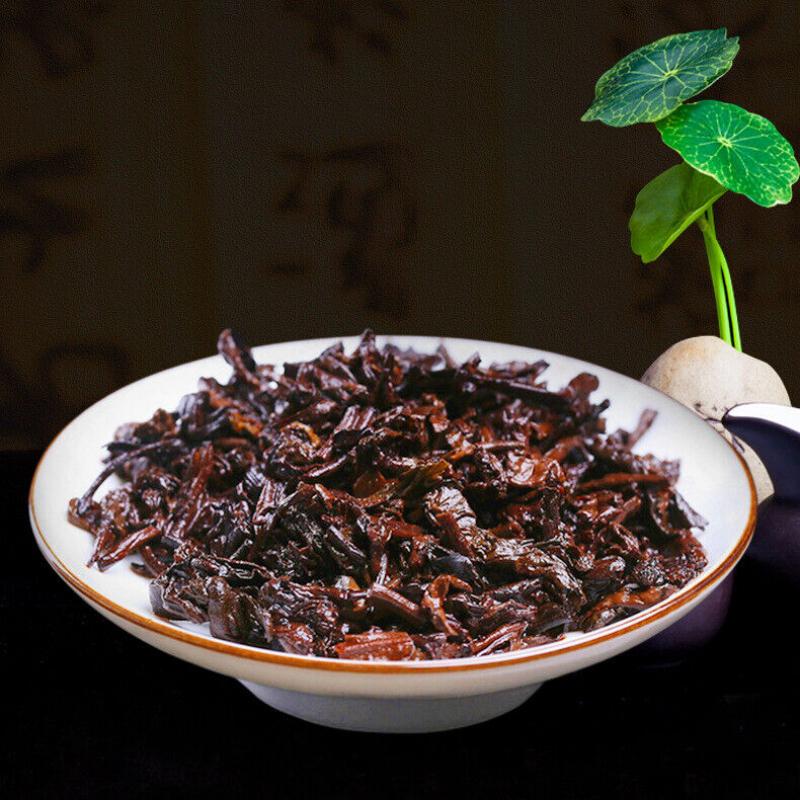 Pu'er Ripe Tea Yunnan Seven Cakes Tea Bamboo Shell Whole Mention Pack Tea Cake