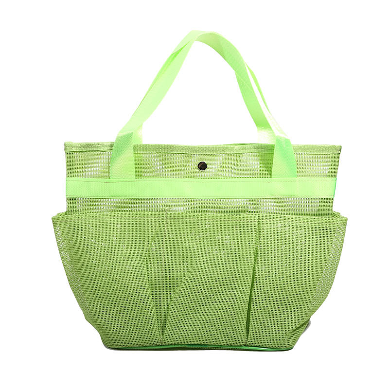 Mesh Shower Bag Hanging Toiletry Bag Portable Wash Bag Quick Dry Cosmetic Bag Shower Organizer for Bathroom Dorms Beach Camping