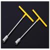 T-Type Socket Wrench Set, T-Shaped Extended Hex Wrench, Rubber-Coated Car And Motorcycle Tire Repair Tools