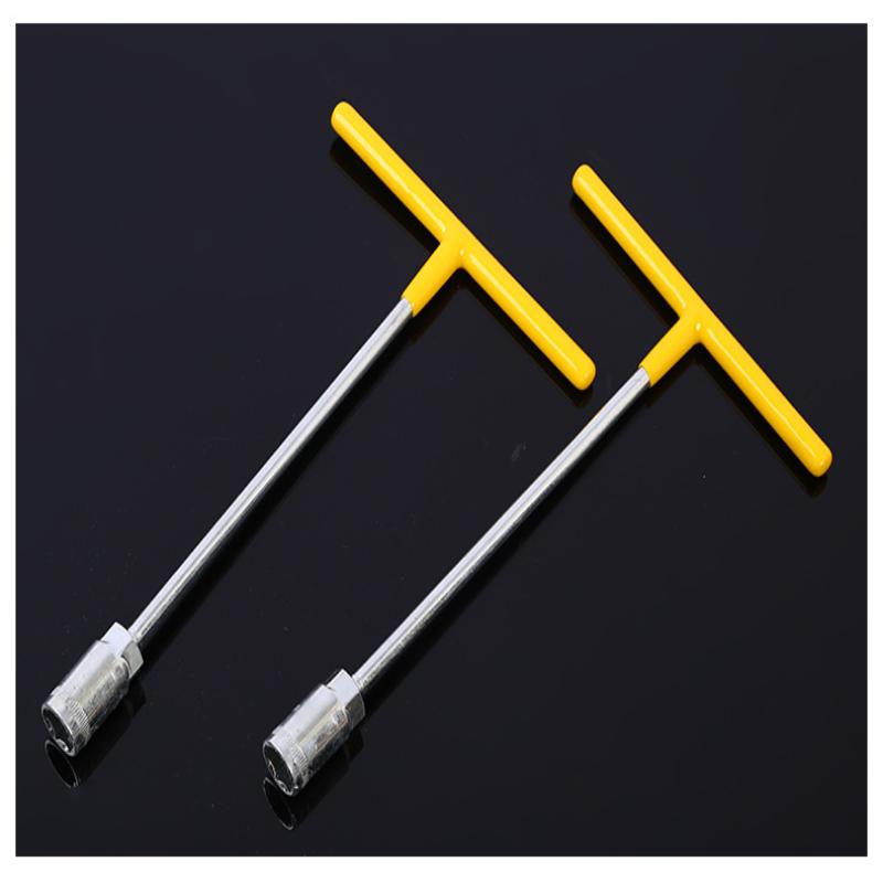 T-Type Socket Wrench Set, T-Shaped Extended Hex Wrench, Rubber-Coated Car And Motorcycle Tire Repair Tools