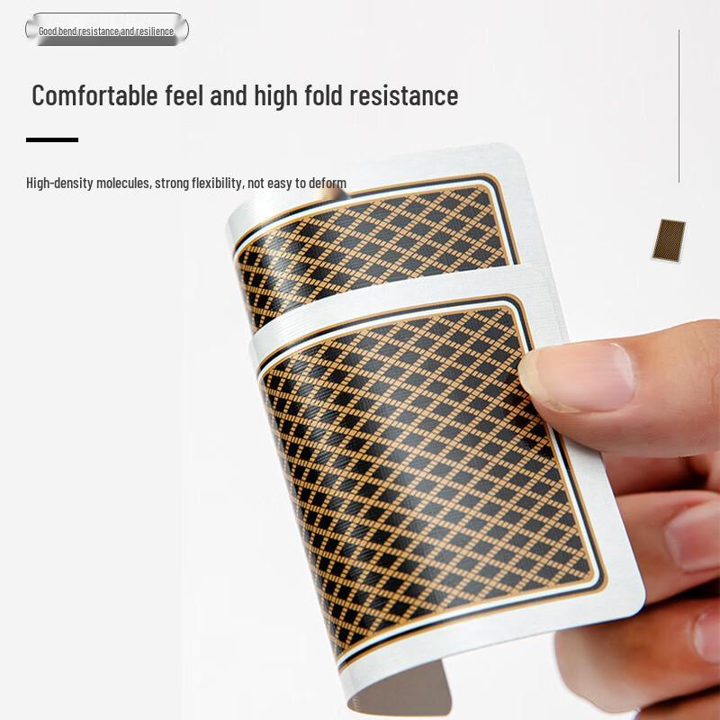 WenNiu Guandan Premium Black Core Linen Playing Cards - 10 Decks