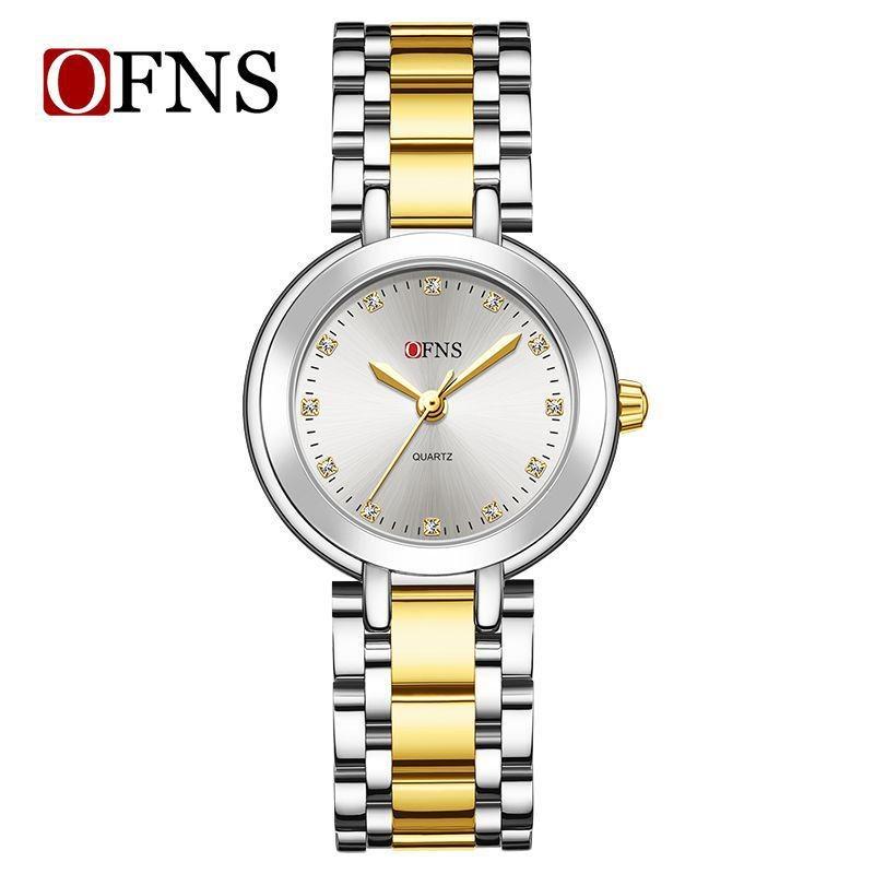 Women's Elegant Watches Fashion Light Luxury Original Wristwatch Stainless Steel Waterproof Quartz Ladies Watches
