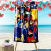 GrendizerUFO Print Beach Towel, Large Soft Quick Dry Towel for Beach Camping Swimming