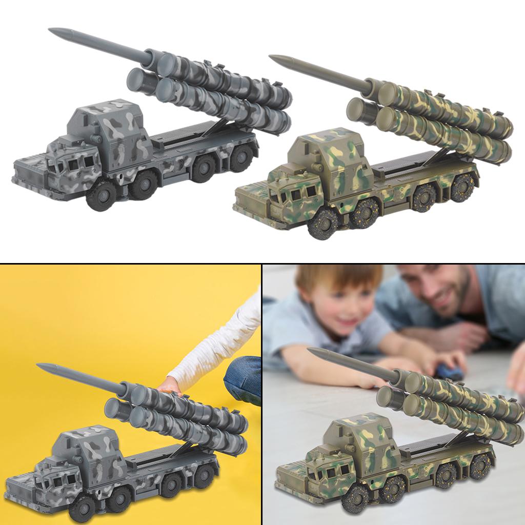 1/72 S-300 Russian Missile Launcher Vehicle Toy Simulated Model Toys