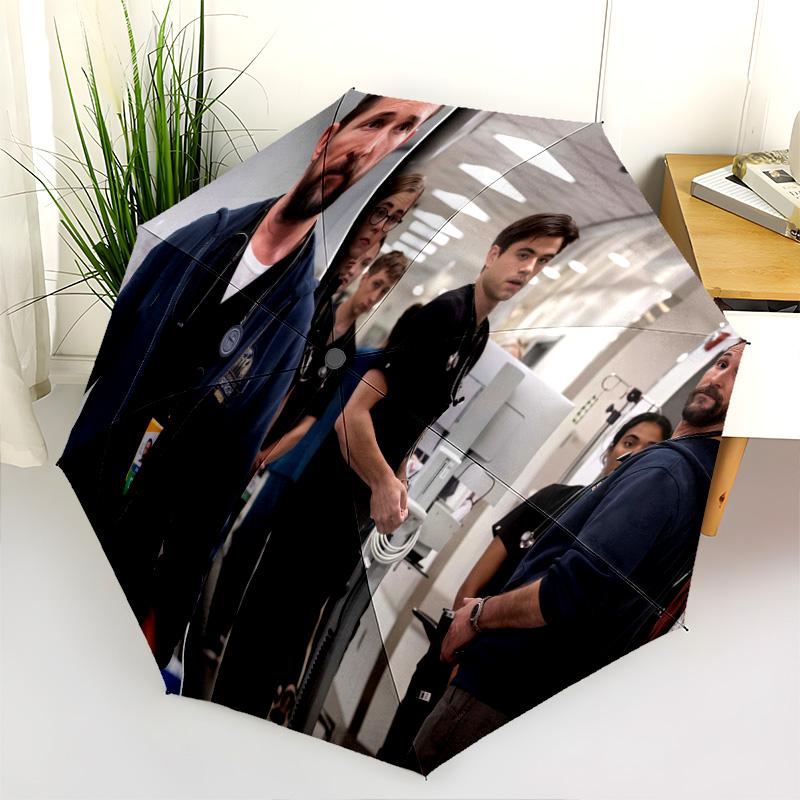 Code Medical Team Folding Umbrella Travel Durable Travel Printing Gift