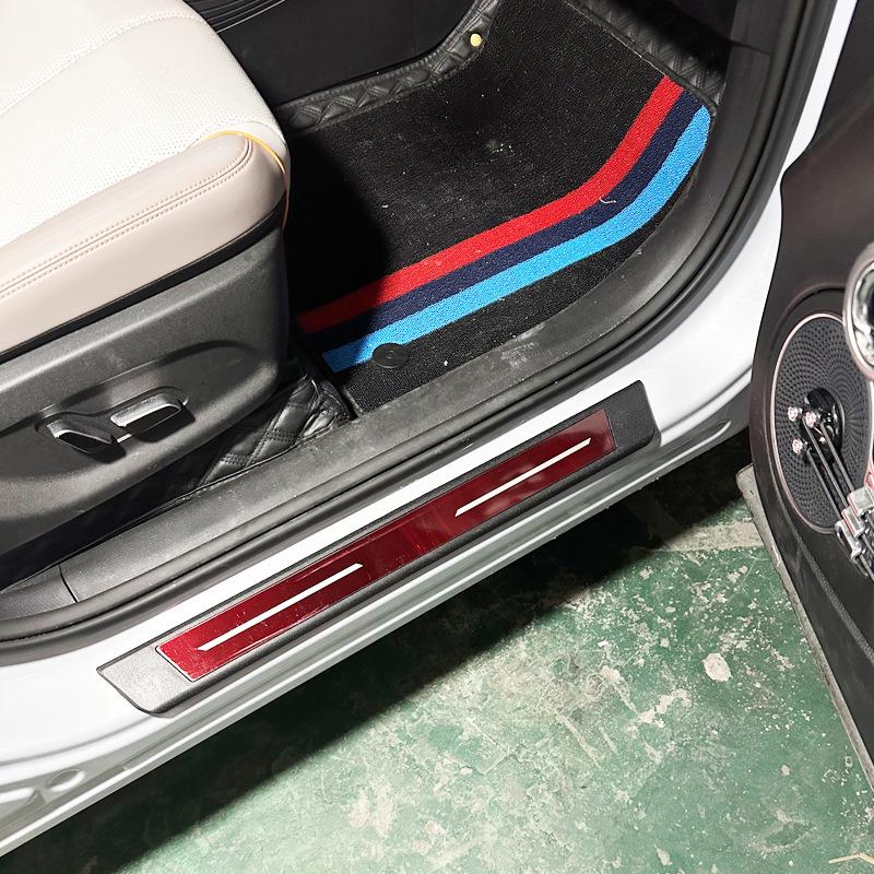 Universal Protective Door Sill Scuff Plate Sticker for Honda CRV, Civic, Inspire, Odyssey