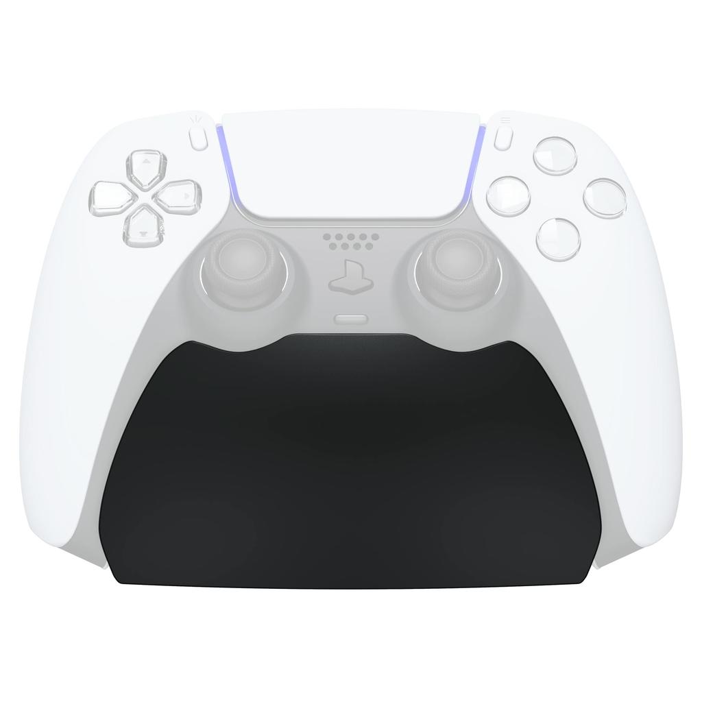 PlayVital PS5 Controller Stand with Rubber Pads, Compatible with PlayStation 5 Controllers [Black]
