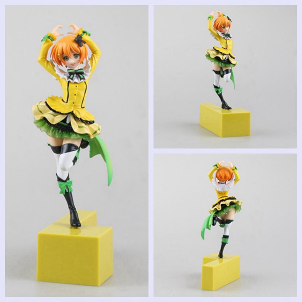 20CM Anime Love Live! School Idol Project Hoshizora Rin Figure Birthday Figure Project 1/8 Scene Model Toy Doll Action Figure