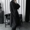 Autumn and Winter Windbreaker Jacket Men's Hong Kong Style Jacket Loose Coat