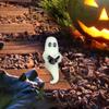 Glow In The Dark Mini  Ghost Figurines  Holiday Festival Party Decor