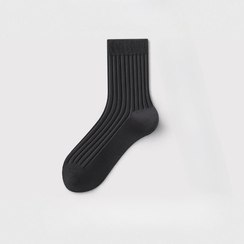 Men's Autumn and Winter Cotton Deodorant Business Leisure Thickened Tube Socks