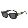 Rectangle Cool Sunglasses Women Men Brand Designer Fashion Sun Glasses Female Male Colorful Punk Mirror