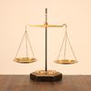 Creative Desktop Ornament Retro Nostalgic Old-fashioned Handmade Wrought Iron Balance Craft Scale Porch Window Decoration