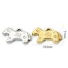 2pcs 304 Stainless Steel Charms Multicolor Horse Animal Spiral Pendants DIY Necklace for Women Jewelry Making 18.5mm X 11mm