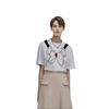 Uniqlo Ambush Disney Collaboration Bow Tie Print Short Sleeve T-Shirt Women tops White 424783-00