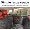 Pet Car Seat Cover for Back Seat Waterproof Anti Scratch Durable Material Suitable for Most Vehicles
