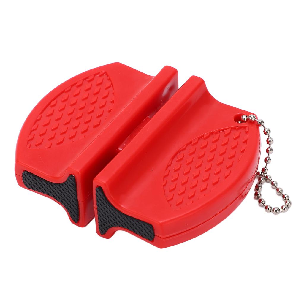Portable Mini Knife Sharpener Multifunctional Double Sided Pocket Knife Sharpener for Outdoor