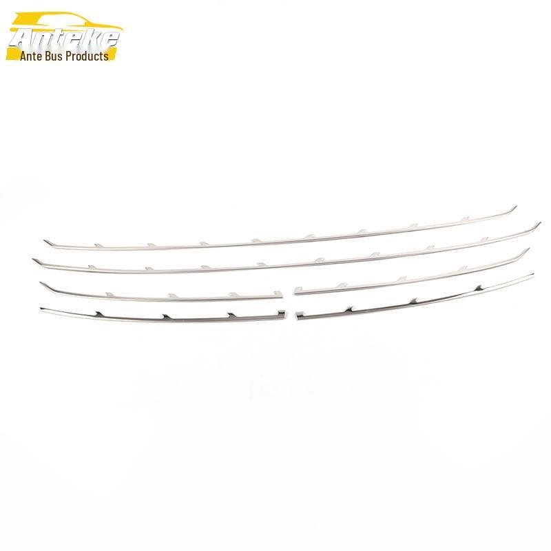 23 WEY Viloran Front Upper Grille Trim: Stainless Steel Bumper Anti-Scratch Strip