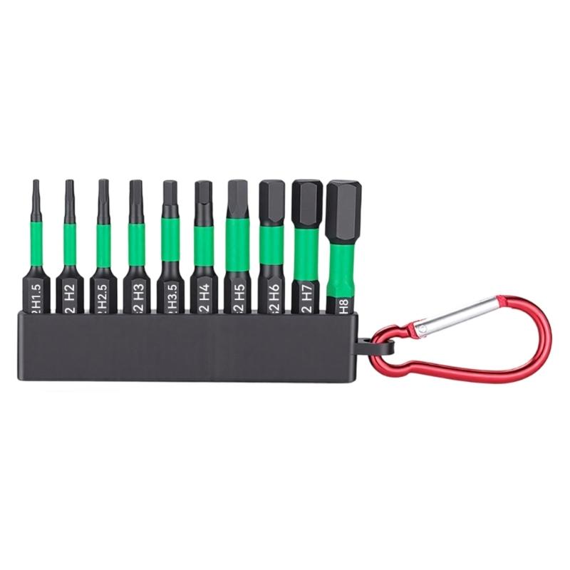 Pack Of 1 High Strength Steel Hex Bit Screwdriver With Strong Magnets For Electric Tool And DIY Projects