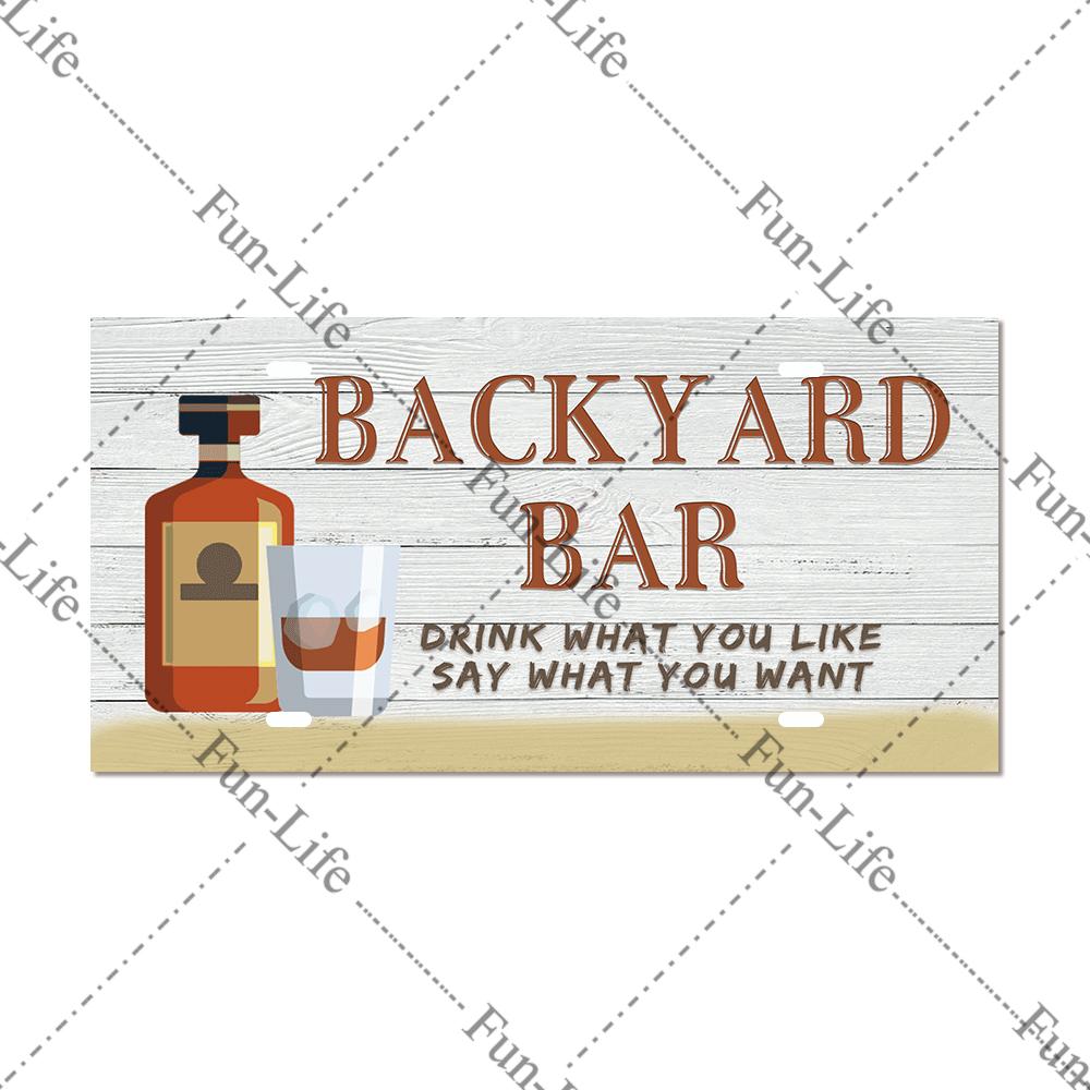 Beer Metal Tin Signs, Plaque Plates, Vintage Wine Poster, Bar, Pub Party, Man Cave, Pub, Kitchen, Home Wall Decor
