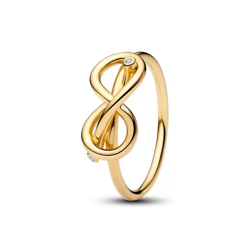 High Quality New Luxury 925 Silver Love Arrow Star Friend Wedding Ring Set Suitable For Women Tiki jewelry Party Gifts
