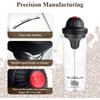 Electric Milk Frother Handheld Battery Operated Coffee Whisk Foam Maker Drink Mixer with 500ML Glass Pitcher Egg Beater Tools
