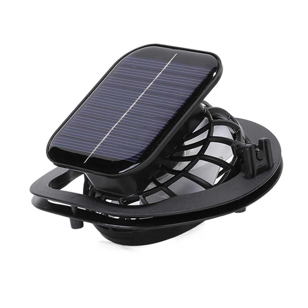 

Solar Fan Replacement Rechargeable Portable Solar Fan Adjustable Lightweight Cooling Fan Accessories for Outdoor Camping Fishing