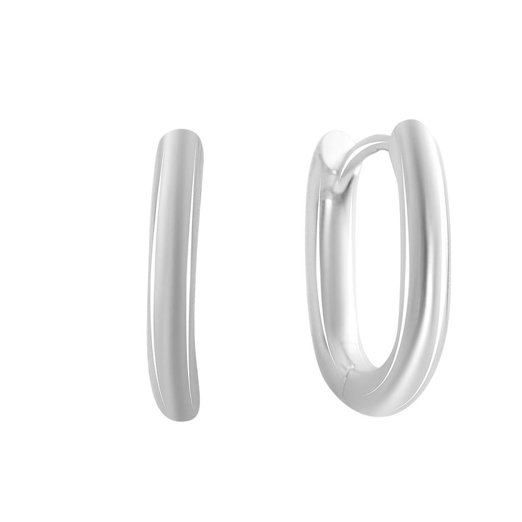 Silver Earrings Without Stones (2160755)