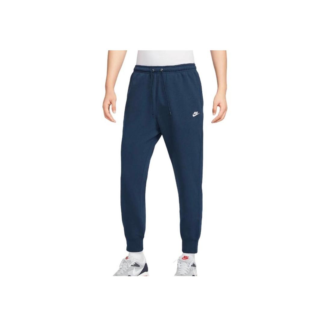 Nike Club FW24 Fashionable Versatile Comfortable Sports Long Pants Men Bottoms Obsidian FN3802-451 L