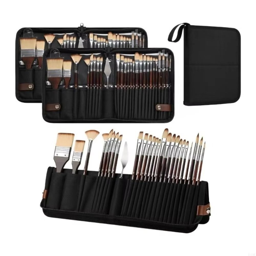 26pcs With Pen Curtain Art Painting Tool Set Art Kit Gouache Painting Brush  Art Supplies