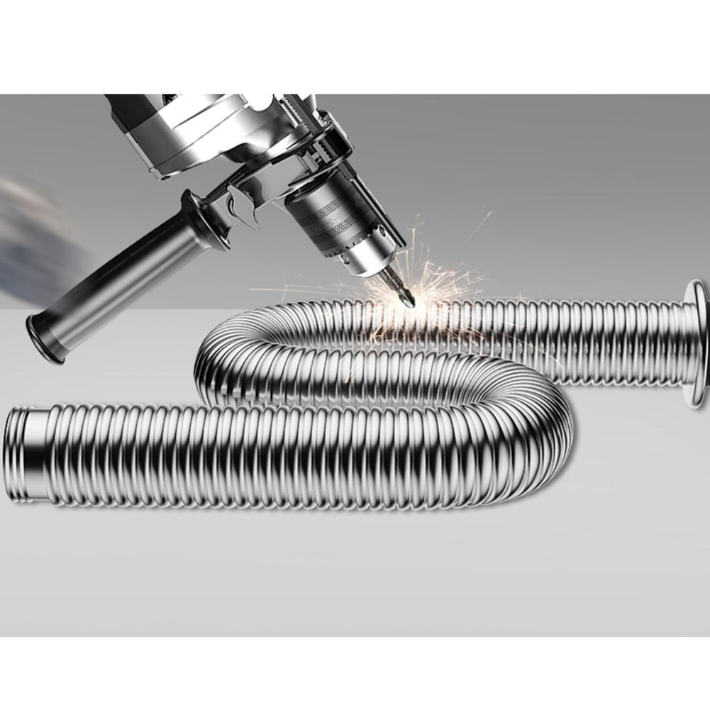 100 Cm Length Flexible Pipe Hose Stainless Steel Sink Drain