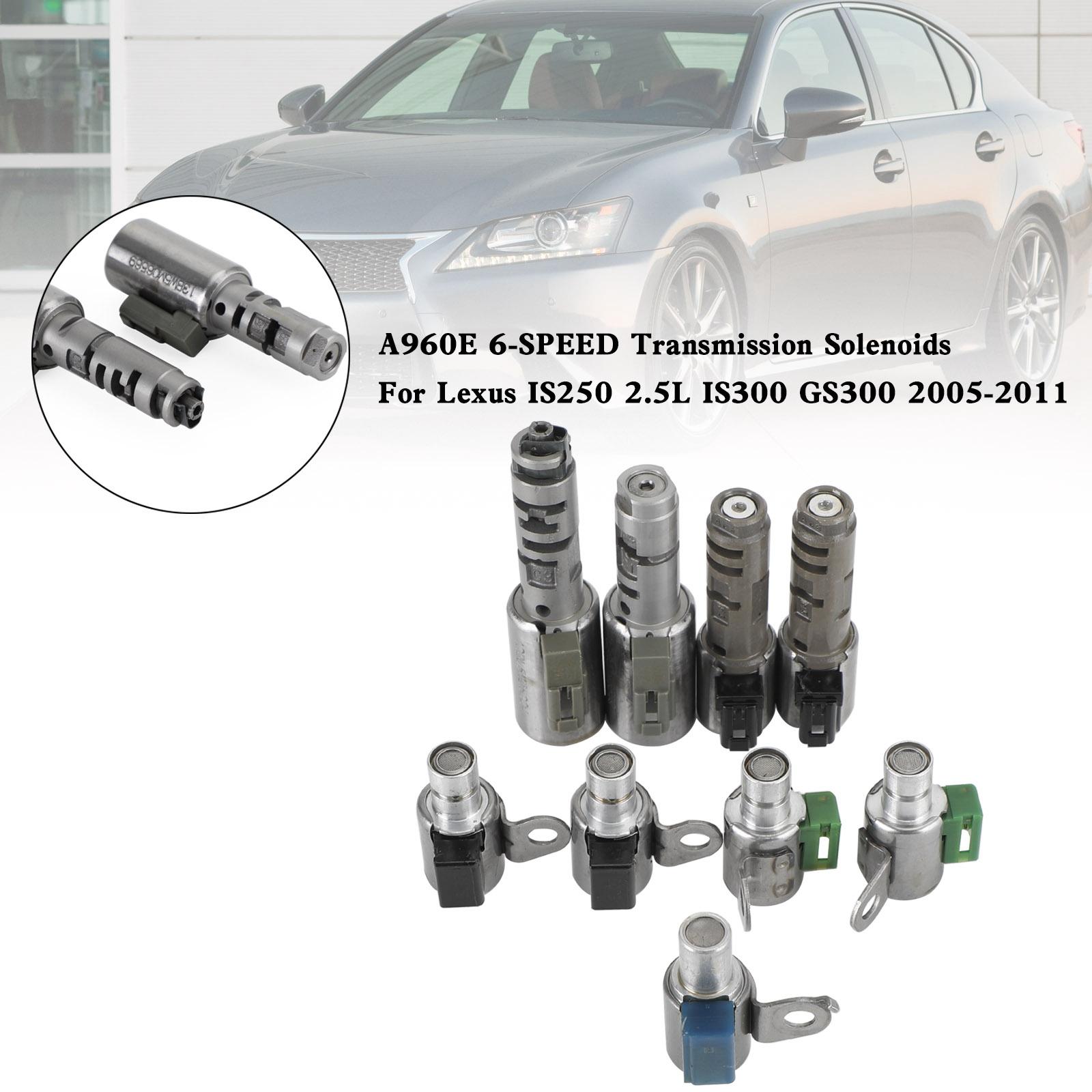 

A960E 6-SPEED Transmission Solenoids For Lexus IS250 2.5L IS300 GS300 2005-2011