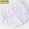 Little Nurse Women's High-Waist Pure Cotton Briefs for Elders