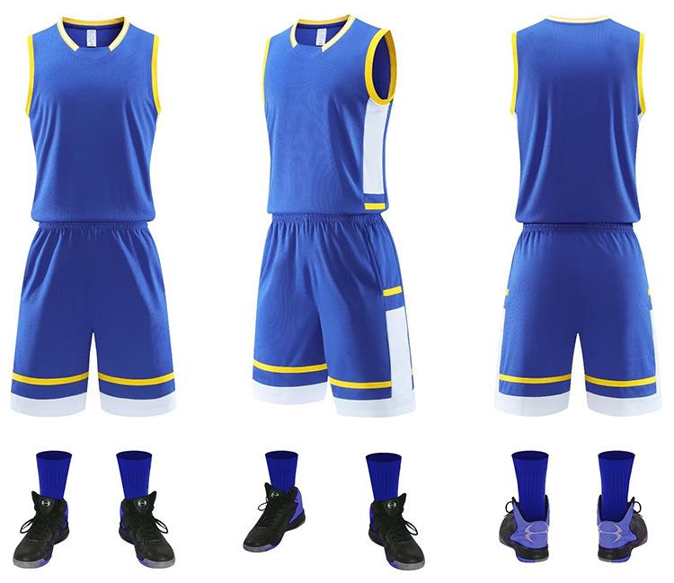 Basketball Suit Men'S New Children'S Game Jersey College Student Training Vest Jersey Sportswear Printed Clothing