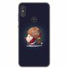 For Moto One Vision Case Luxury Silicone TPU Soft Cover Phone Case For Motorola Moto One Action Macro Shockproof Christmas Coque