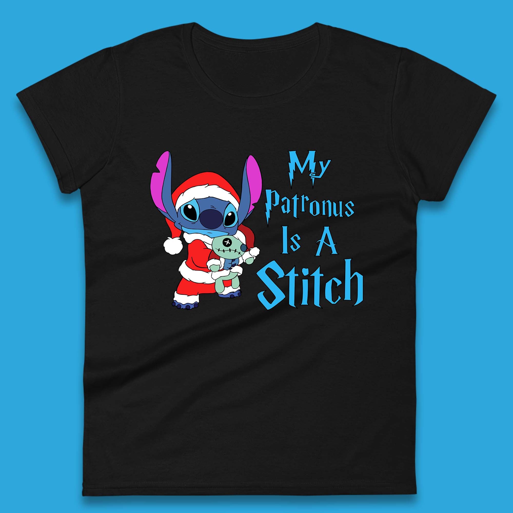 My Patronus Is A Stitch Christmas Women s T Shirt Mens Tops Tees Unisex 3XL